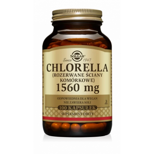 Solgar - Chlorella - 100 kapsułek Solgar - Chlorella - 100 kapsułek